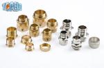 Brass Flexible Metal Conduit Fittings Long Short Type Male Hexagon Bush