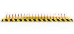 Automatic Hydraulic Tyre Spike Barrier Police Tire Spikes 150mm Rising Height