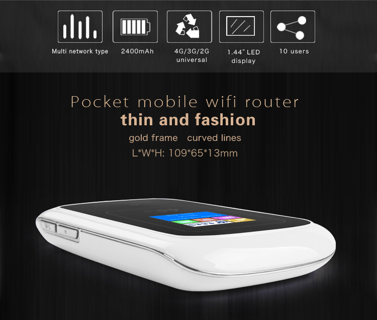 8h 150mbps Wireless Router Indoor Mobile Hotspot 4G LTE Router