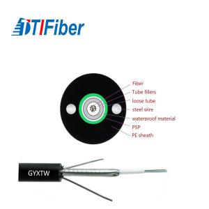 Quality 24 Core GYXTW Unitube Outdoor Fiber Optic Cable For Communication wholesale