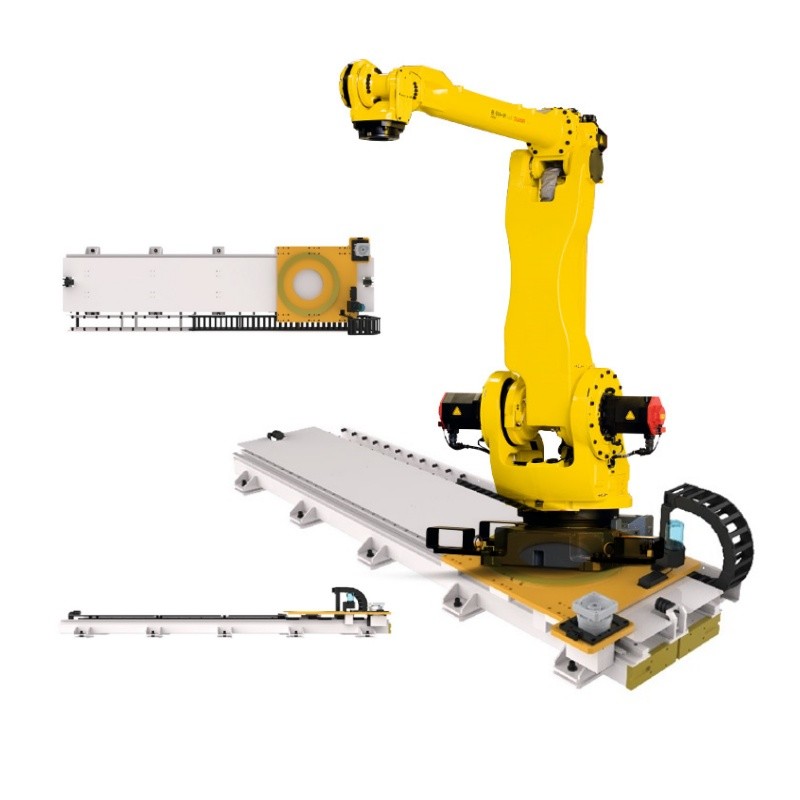 FANUC M-410iB/140H Palletizing Robotic Arm 1900 Palletising Cycles Per Hour With Pipeline Package In Stock
