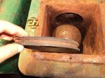533HFB ballast tank air cap float, float stainless steel air cap
