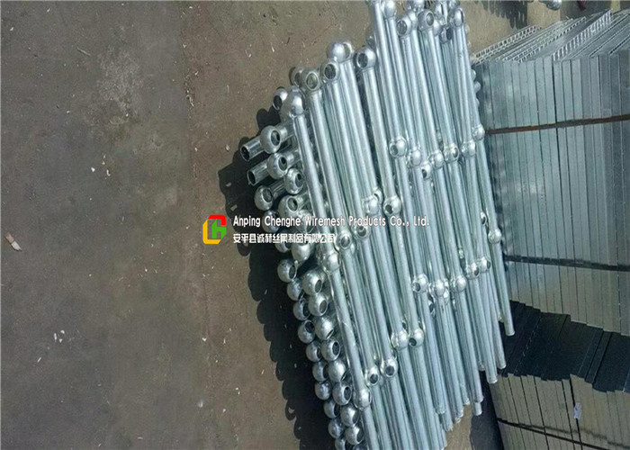 Hot Dipped Galvanized Serrated Steel Grating For Stair Tread / Ditch Cover