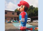 5m High Advertising Big Inflatable Super Mario For Promotion Activities From