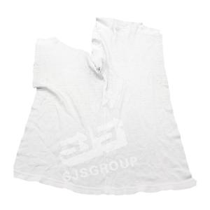 Quality 100% Cotton Cutting Waste Industrial Cotton Waste Rags Used Clothing Rags white cotton t shirt rags wholesale