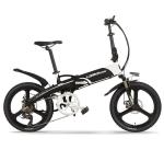 13AH L G Battery Powered Bike , LANKELEISI 20 Inch Folding Electric Bike