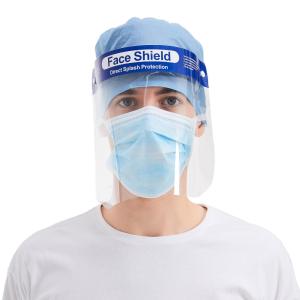 Quality Anti Fog Disposable Face Shields Medical Clear Plastic wholesale