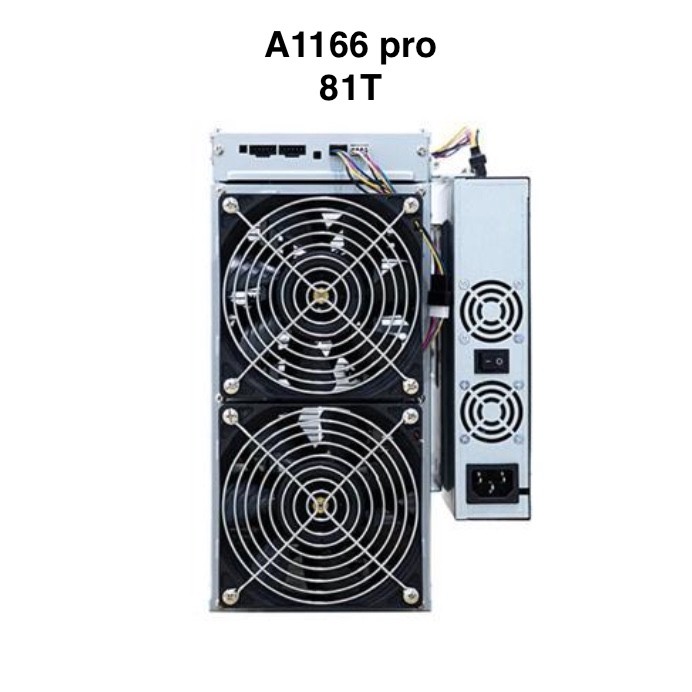 Canaan Avalon A1166 pro 81th/s asic Blockchain mining Bitcoin Miner Machine 3588W