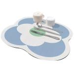 Table Decoration Accessories Type Non Slip Dish Drying Mat for Kitchen Counter