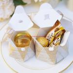 Offset Printing Hexagon Cardboard Boxes Thanksgiving Paper Chocolate Packaging