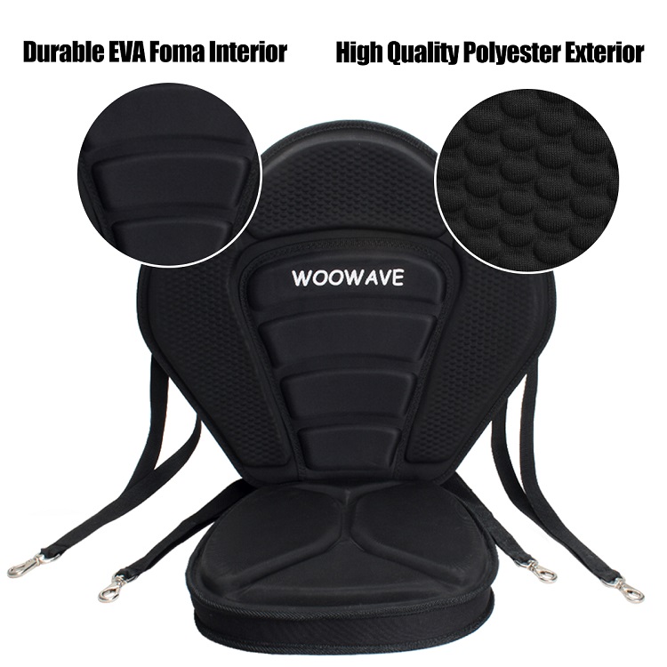 Convenient Small Bag Included Thicker Style Kayak Seat for Lakes Rivers 50*48*8cm