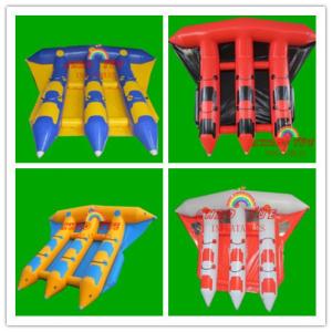 Quality Inflatable Banana Boat , Water Game PVC Tarpaulin Inflatable Water Flying Fish(CY-M2730) wholesale
