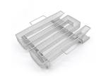 M shape304 Stainless Steel BBQ Grill Cooking Tool Smoker For Salmon Bacon Fish