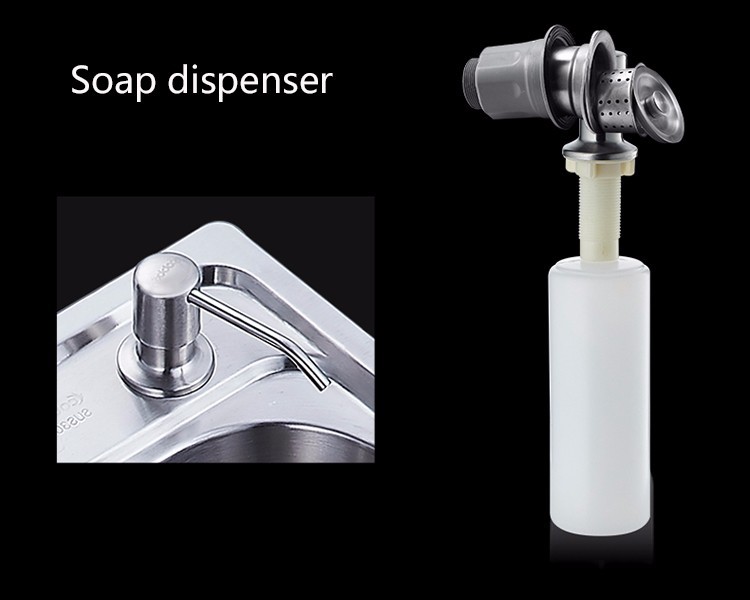 Hot sale High Qualit 304 multifunction stainless steel farmhouse Hand Wash single bowl bathroom kitchen sink
