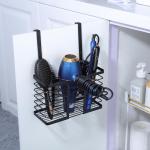 Modern Style Hair Tool Organizer for Wall Mounted Hair Dryer Bathroom Cabinet