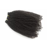 Afro Kinky Curly Hair Peruvian Virgin Human Hair Bundles Full Density No Lice No