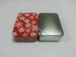 0.23mm Christmas Cookie Tin Food Grade Gift Tins Wholesale Metal Cans with Lids