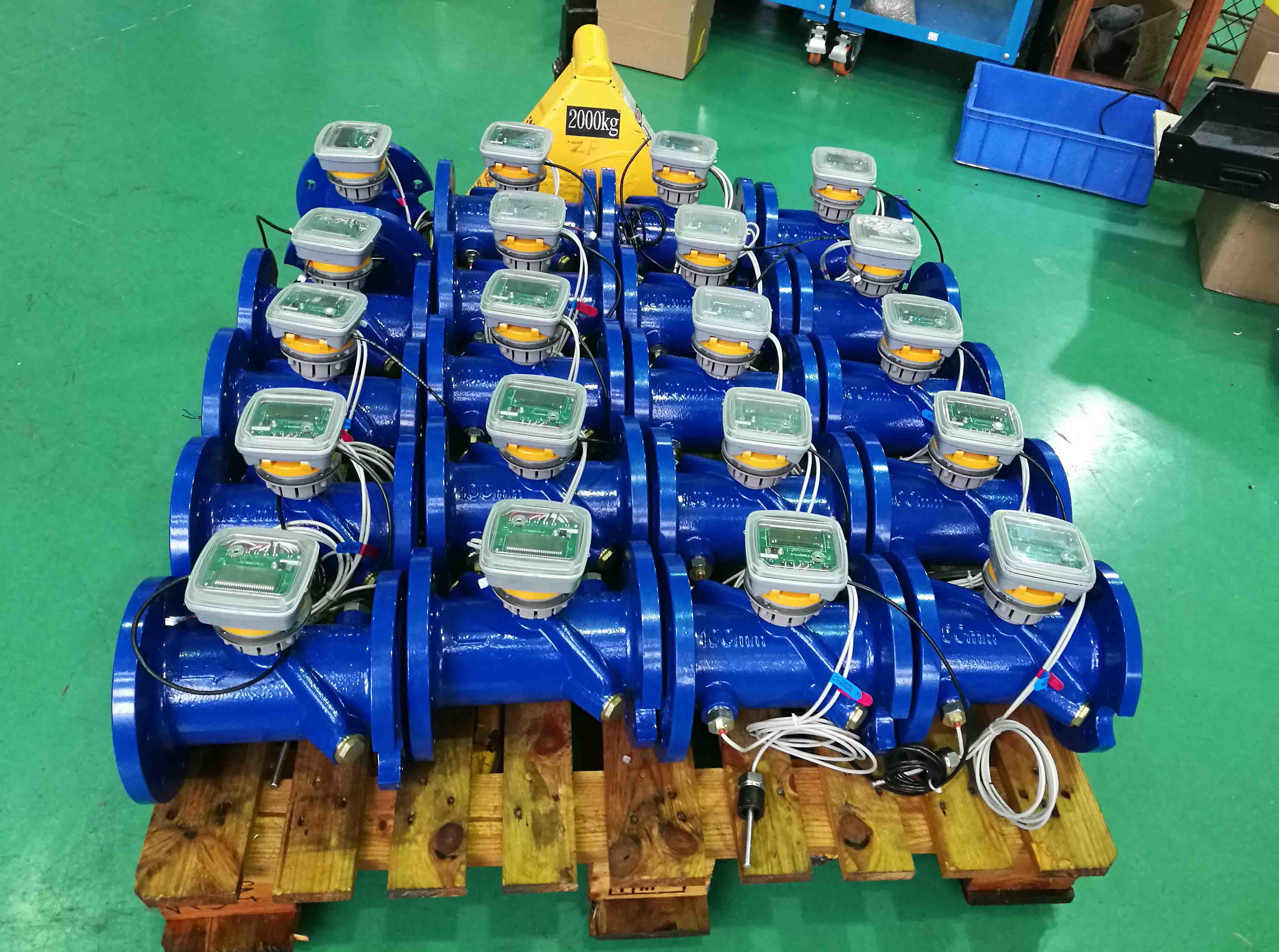 M - BUS Bidirectional Ultrasonic Heat Meter Energy Management Brass Body DN25 200R