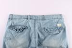Denim Shorts Men'S Summer Stretch Denim Pants Mens Short 100% Cotton