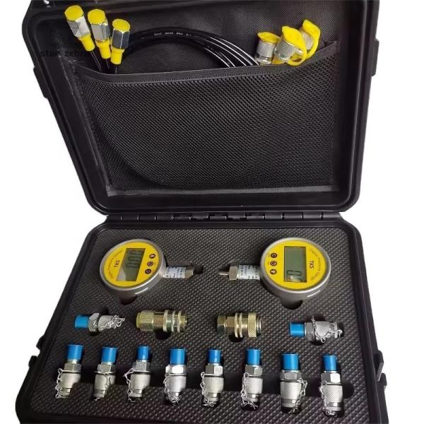 G3/8 Excavator Hydraulic Pressure Test Gauges for Daewoo Hyundai Kato Digital