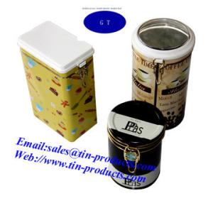 Quality Coffee box, coffee case, coffee can, metal coffee case，coffee Box from Goldentinbox.com wholesale