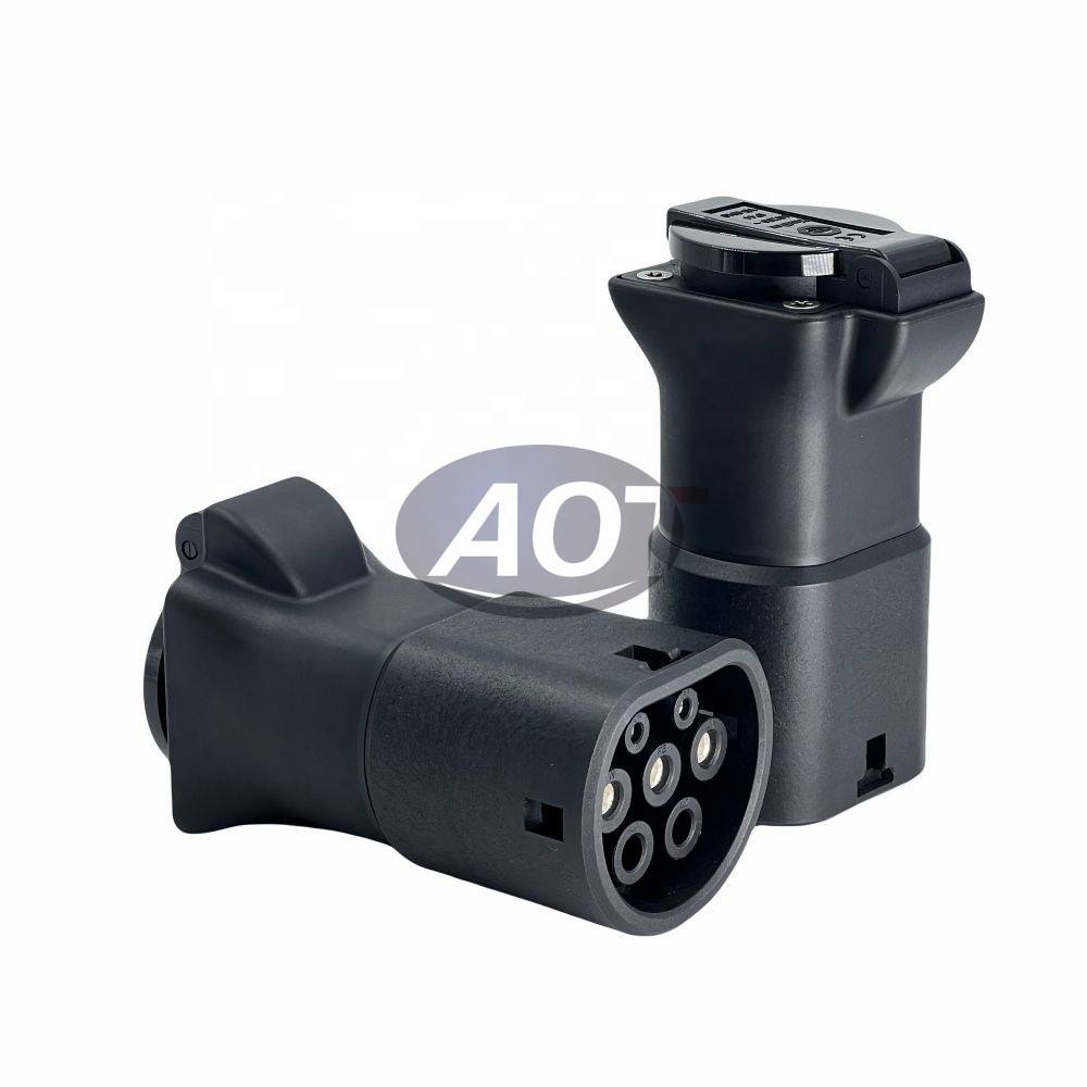 110-250V Voltage AOTAI V2L Adapter Type2 Car Discharger EV Adapter Discharge For MG KIA HYUNDAI IONIQ5 Within Fiber