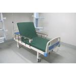 ABS Blue Headboard Two Cranks Manual Nursing Bed Medical Equipment
