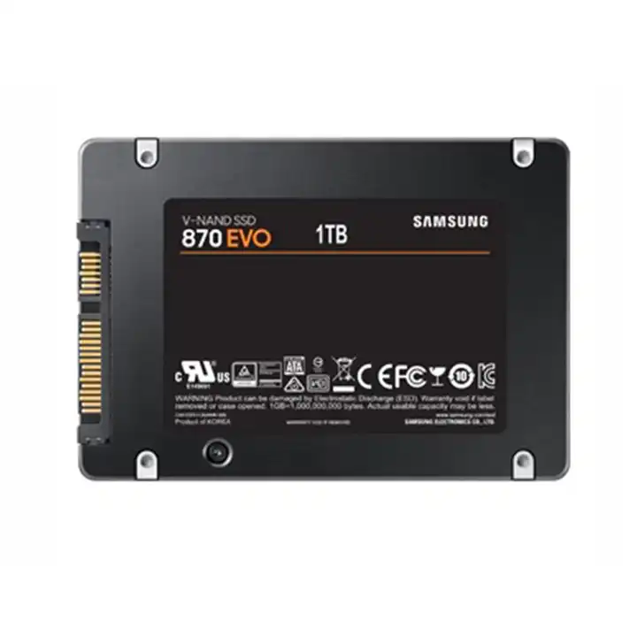 Customized 870 EVO SATA III SSD 1TB 2.5 Inch Internal Solid State SSD MZ-77E1T0B 100% Original Hard Drives for HPE/DEL L Servers