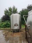PT100 Stainless Steel BBT Bright Beer Tank With Spraying Clean Ball