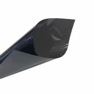Quality Black Durable Sun Protection Glass Film / High Shrinkage Window Tint Film wholesale