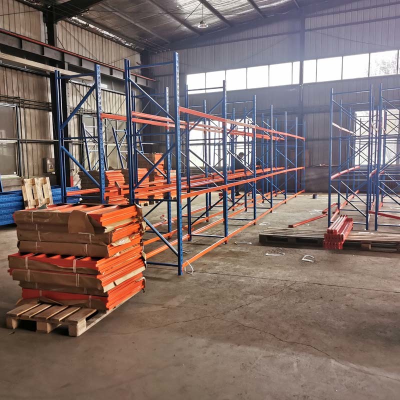 Warehouse Assembly Required Industrial Metal Shelving In Black For Customized Needs