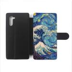 Back Phone Cover Sublimation Blanks Leather Flip Wallet Phone Cases For SamSung