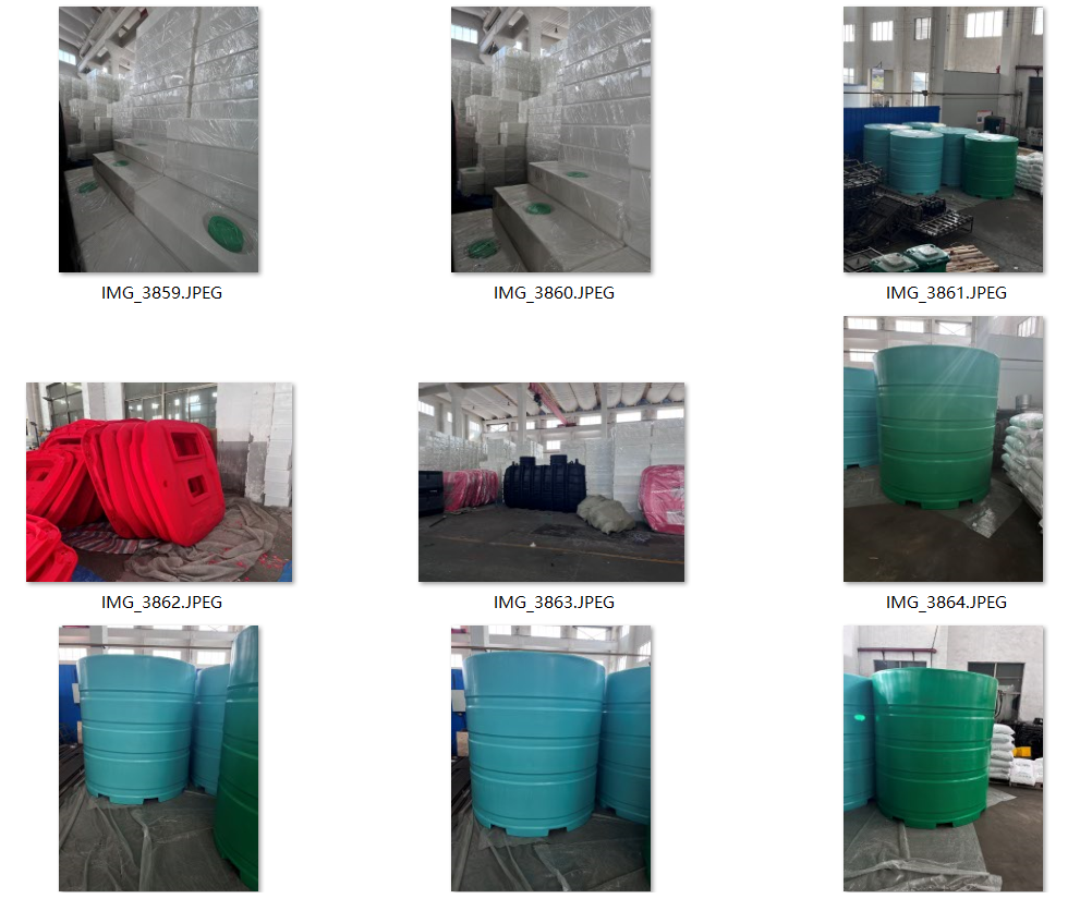 Customized Rotational Molding Products , 2000L Roto Molded Water Tanks For Water Carrying And Collection