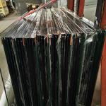 Building Safety Bulletproof Tempered Glass Laminated Rough Edges Polished