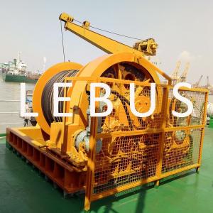 Quality Electric / Hydraulic Crawler Crane Winch Crane Windlass Groove Drum 3 MM~190 MM Dia wholesale