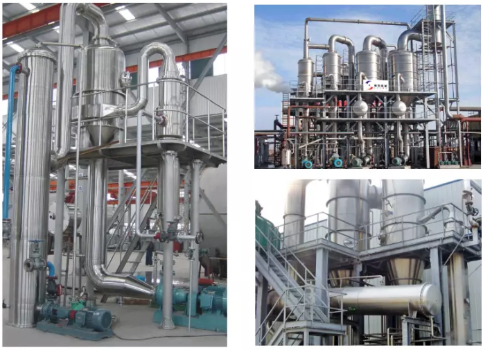 15-150kw Beverage Forced Film Evaporator FC Type Concentration Evaporation Machine