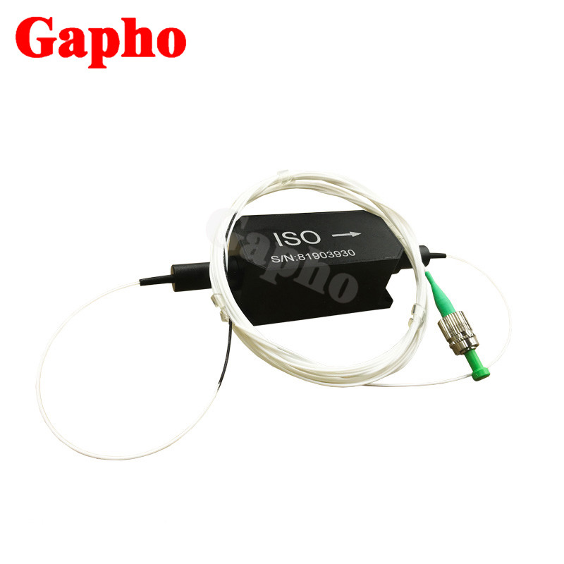 Single Mode Fiber Polarization Insensitive Isolator 1310 / 1550nm Without Connector