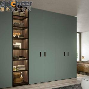 Quality Modern Minimalist Bedroom Wardrobe Cabinet with Simple Design and Cupboard Handles wholesale