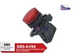Industrial Red Momentary Button Switch Push Button Control Switch 660V