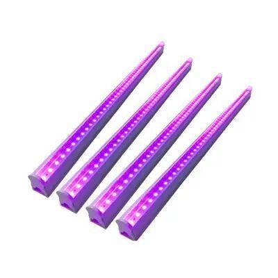 Flicker-Free 365nm UV LED Tube with Fixturer & Plug for Gel Nail, Inducing