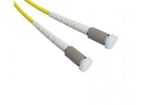 Quality 0.9mm Fiber Optic Cable Lc Connector ,Nickel Plated Brass Lc Duplex Fiber Connector wholesale