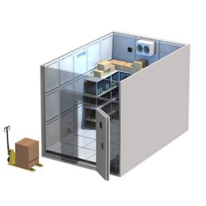Quality R22 R404A Industrial Freezer Cold Room With Refrigeration System PU Panel wholesale