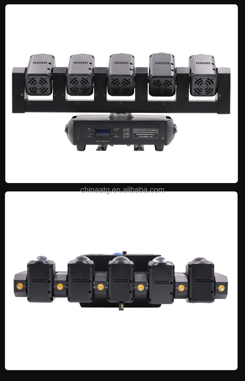 LED Ceiling Beam Wash Zoom Moving Head Light DMX512 control 5x40w 6x20w