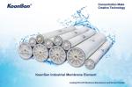 99.6% Salt Rejection Low Fouling RO Membrane With 10500GPD Flow Rate