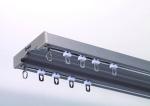 curtain box pelmet conjoined double track Shower Curtain Rod Double Track