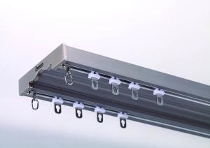 Quality Suspended Ceiling Double Curtain Track Exterior Aluminum Curtain Track wholesale
