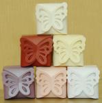 Exquisite Laser Cut Pearlized Paper Wedding Favor Chocolate Boxes