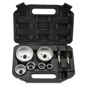 Quality 9PC Tungsten Carbide Hole Saw Set 19mm-83mm Metal Hole Saw Kit wholesale