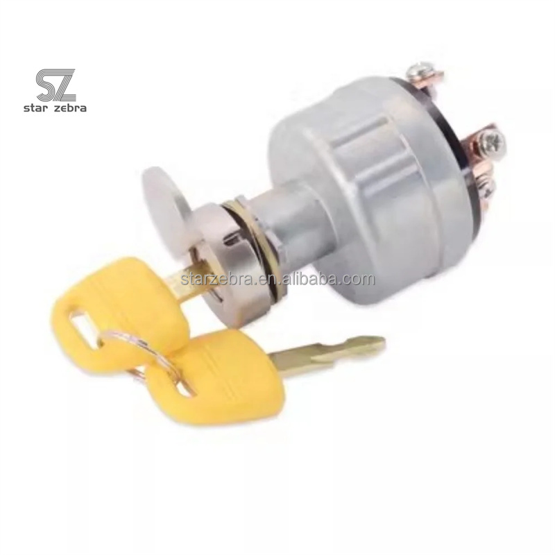 Building Material Shops Three Ignition Switch for Excavator Bulldozer Domestic Machine Komatsu Kobelco Hitachi Carter Hyundai
