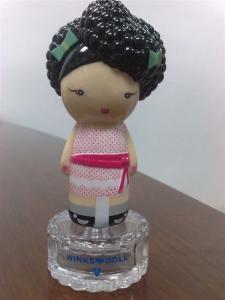 Quality 30ml Glass Happy Girl Perfume Bottle Caps For 15mm Crimp Bottle Neck / 9P Free PVC wholesale